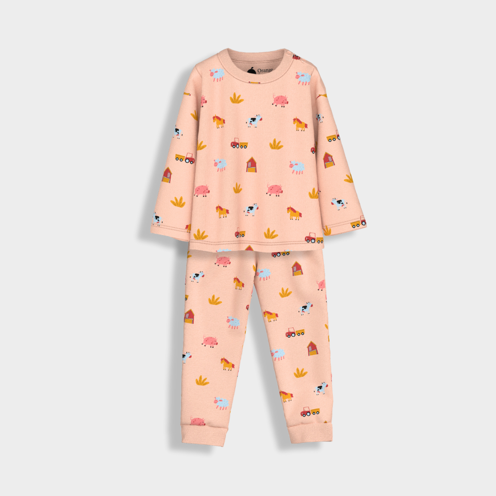 Full Sleeves Unisex Co-ord Set | Farm Animals