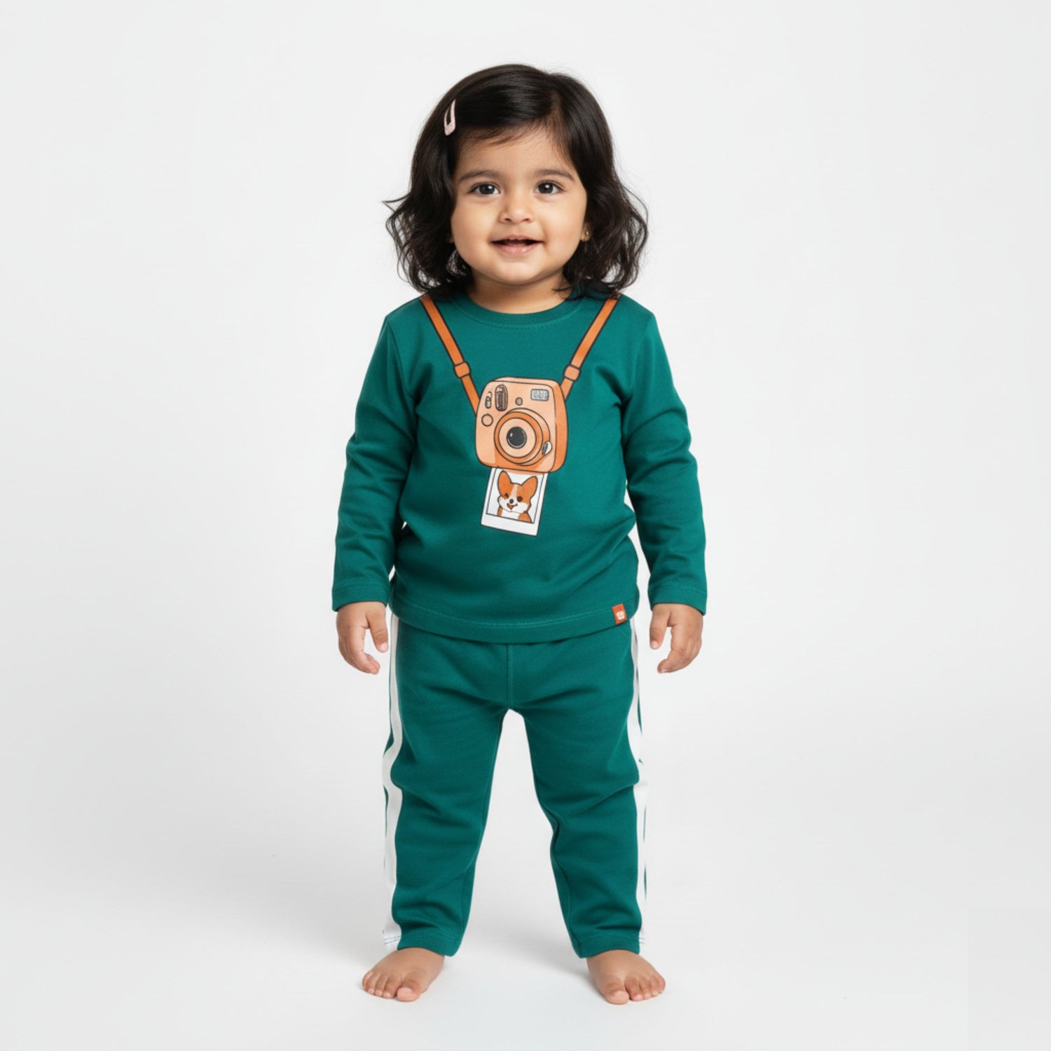 Full Sleeves Unisex Co-ord Set | Mini Camera