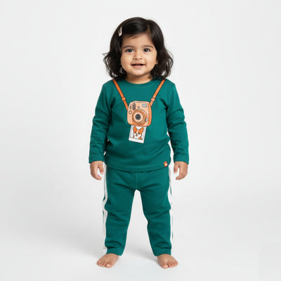 Full Sleeves Unisex Co-ord Set | Mini Camera