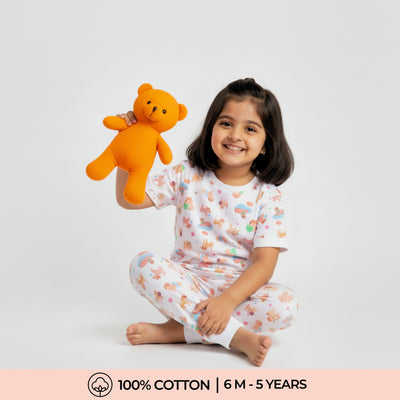 Half Sleeves Unisex Co-ord Set | Furry Friend