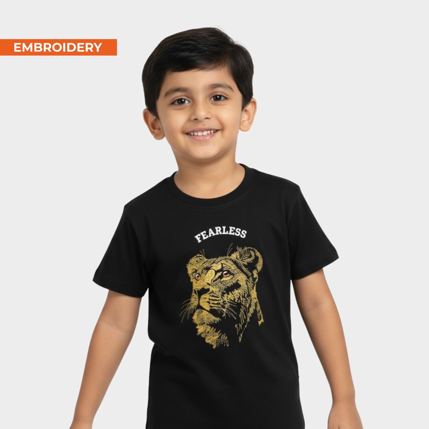 3 Pack Half Sleeves Unisex T-Shirts | Korea, Fearless Lion, Road Trip