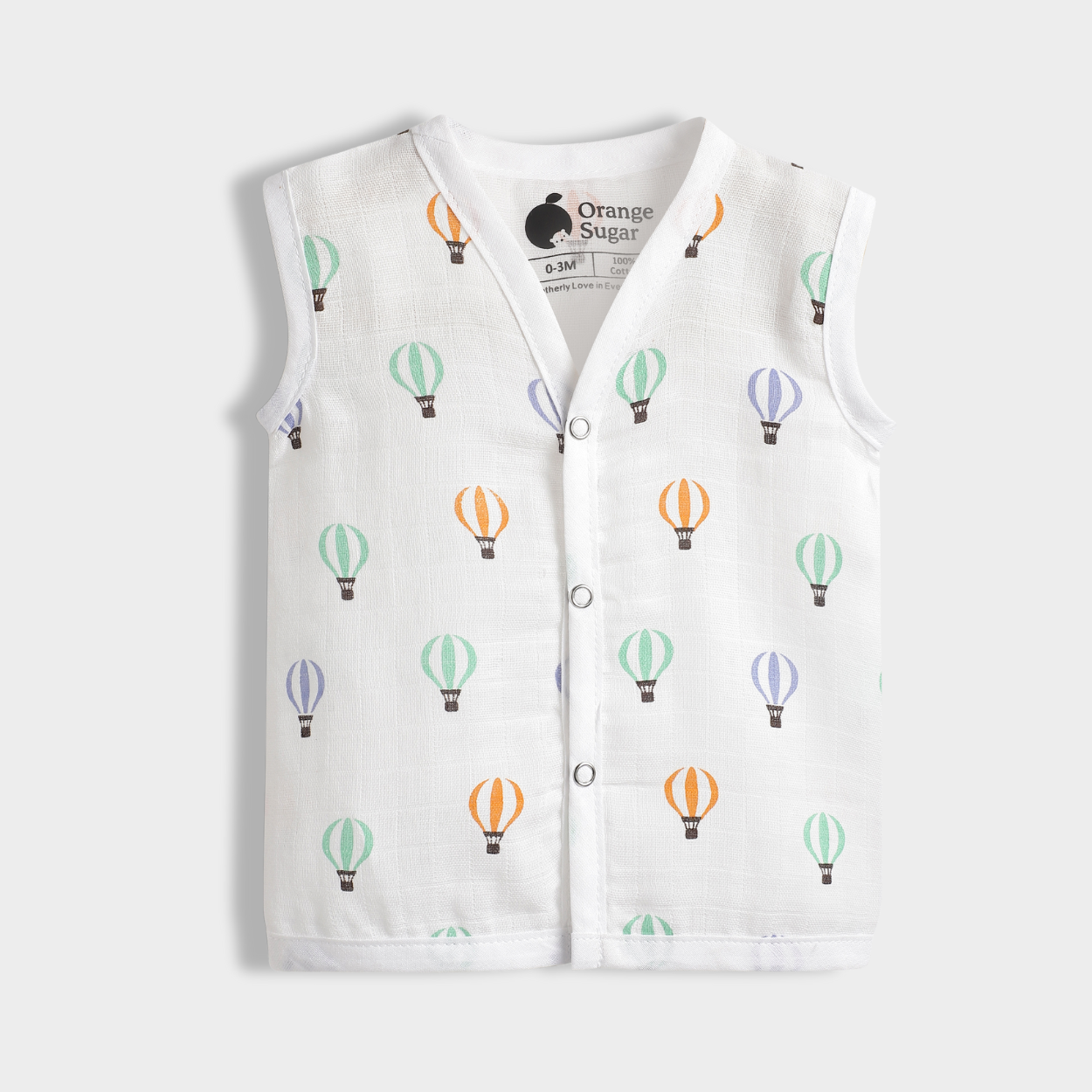 2 Pack Muslin Jhabla Co-ord Set | Little Sailor, Balloon Ride