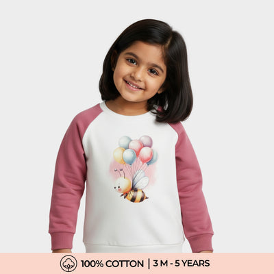 Unisex Sweatshirt | Bee Balloons