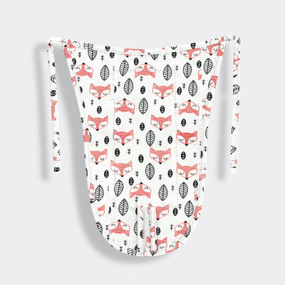 6 Pack Muslin Nappies | Fox, Spikey, Half Moon