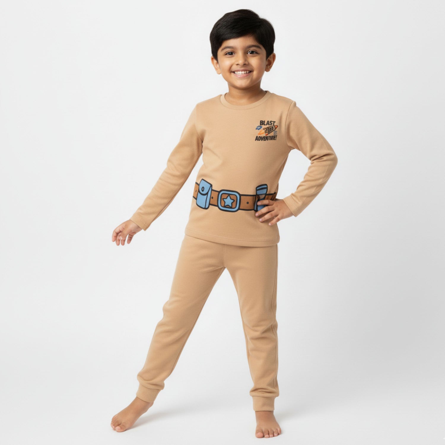 Full Sleeves Unisex Co-ord Set | Space Ship