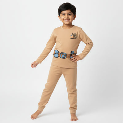 Full Sleeves Unisex Co-ord Set | Space Ship