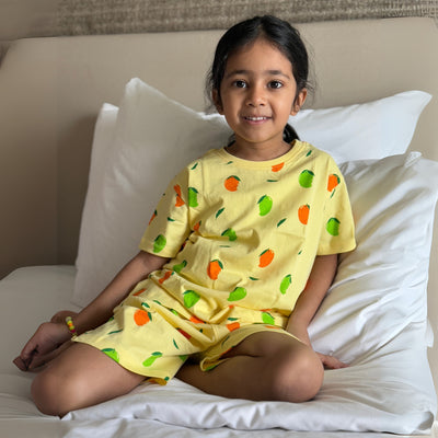 T-Shirt & Shorts Unisex Co-ord Set | Sweet Mango