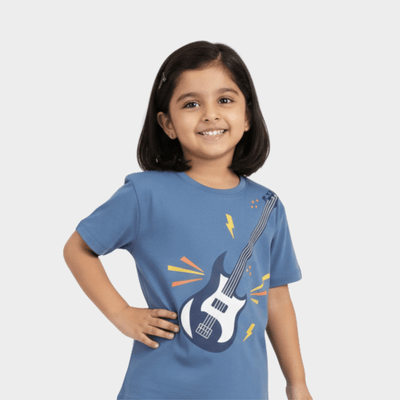 Half Sleeves Tee | Little Rockstar