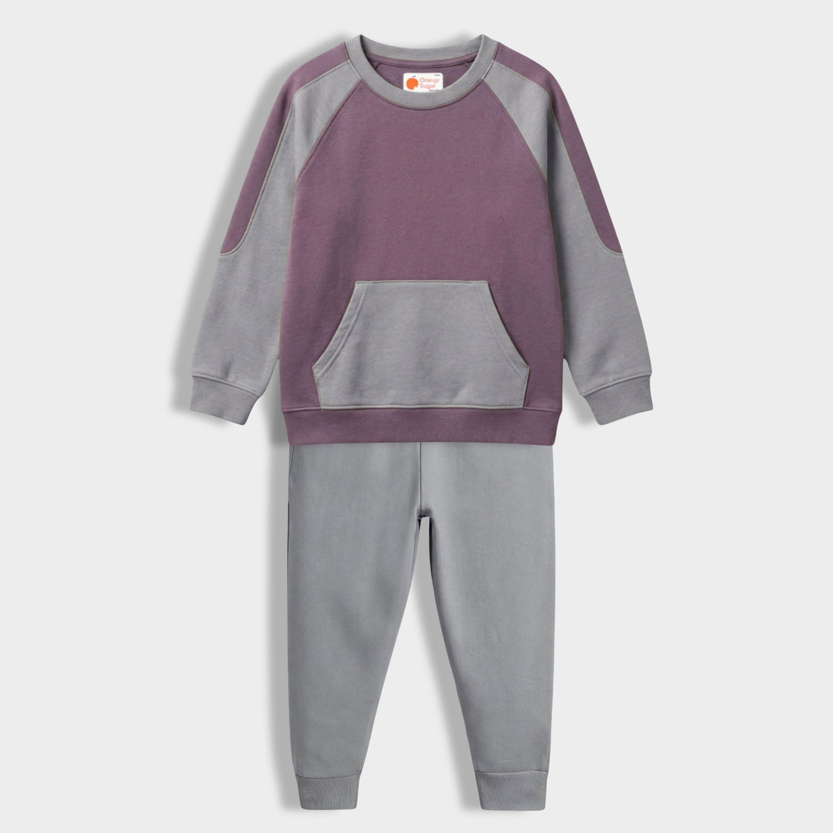 Unisex Sweatshirt & Joggers Set | Light Purple