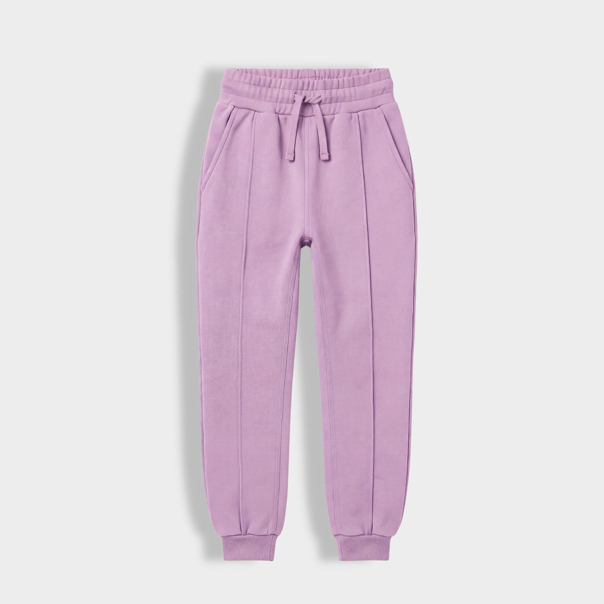 Girls Interlock Joggers | Lavender