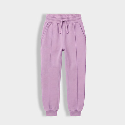 Girls Interlock Joggers | Lavender