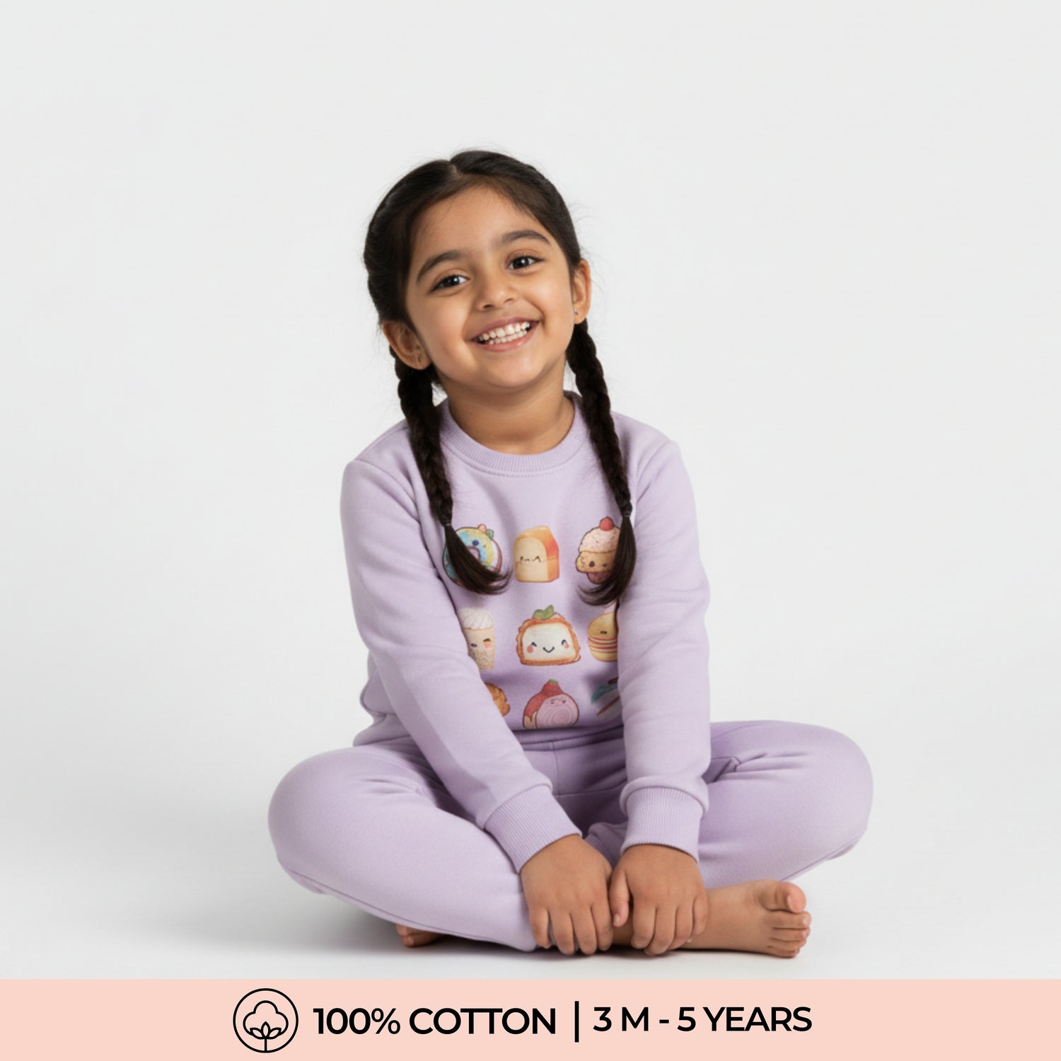 Sweatshirt & Joggers Set | Sweet Treats