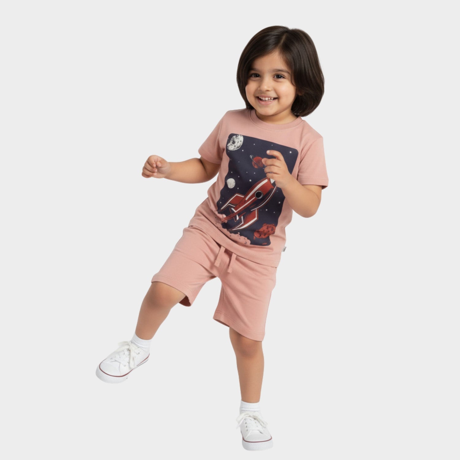 T-Shirt & Shorts Unisex Co-ord Set | Rocket