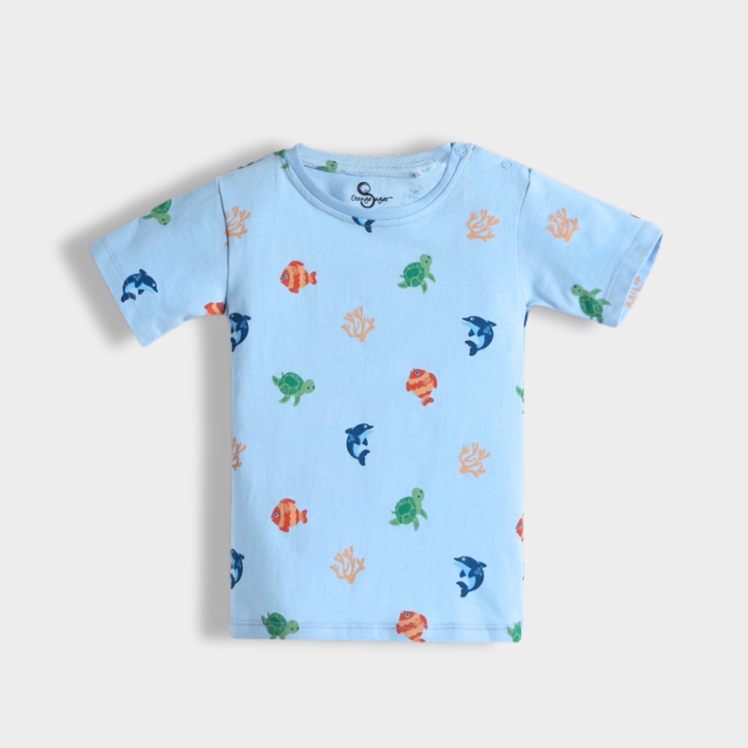 Half Sleeves Unisex Co-ord Set | Underwater Wonders