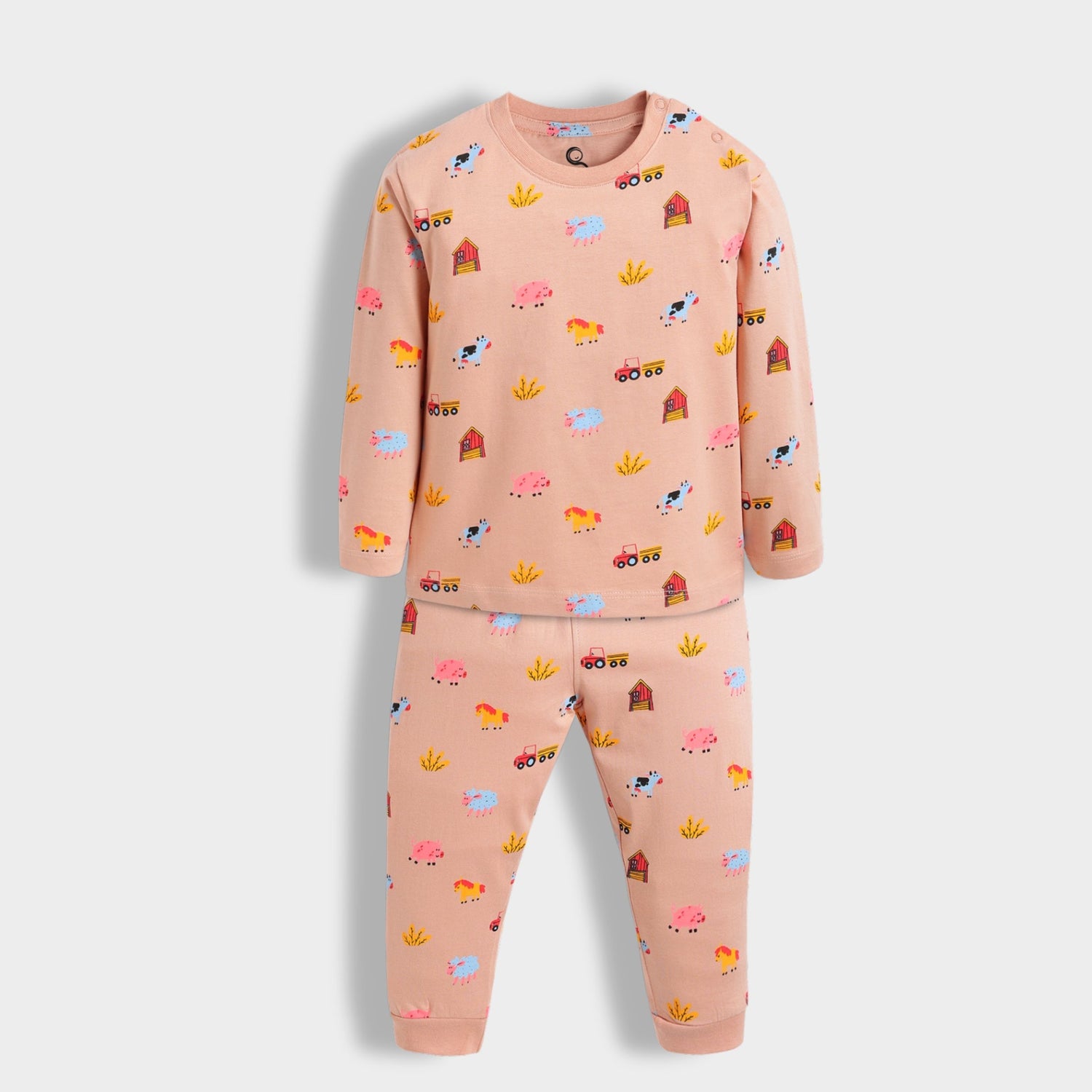 Full Sleeves Unisex Co-ord Set | Farm Animals