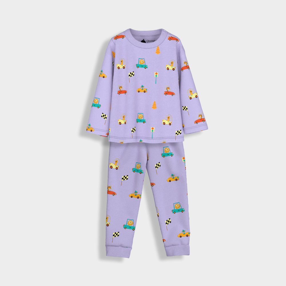 Full Sleeves Unisex Co-ord Set | Racing Cars