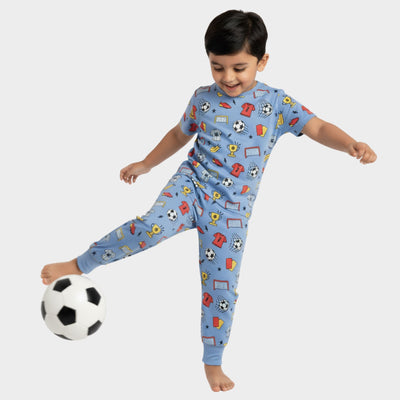 Half Sleeves Unisex Co-ord Set | Football