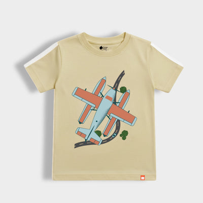 Half Sleeves Tee | Plane Ride