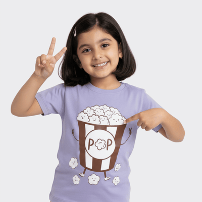 Half Sleeves Tee | Popcorn