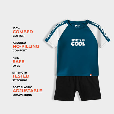 T-Shirt & Shorts Unisex Co-ord Set | I Am Cool