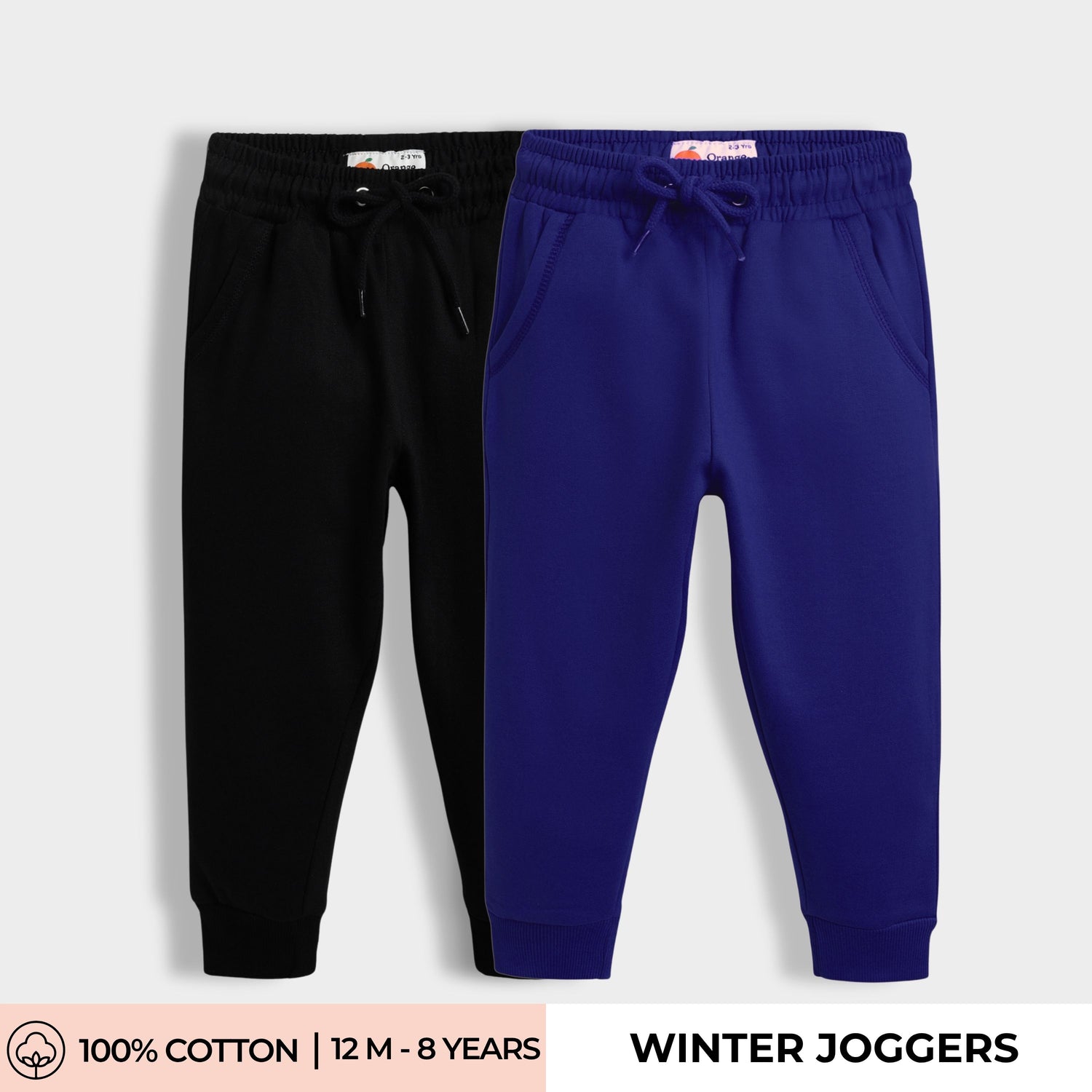 2 Pcs Winter Joggers | Space Kid, Blue