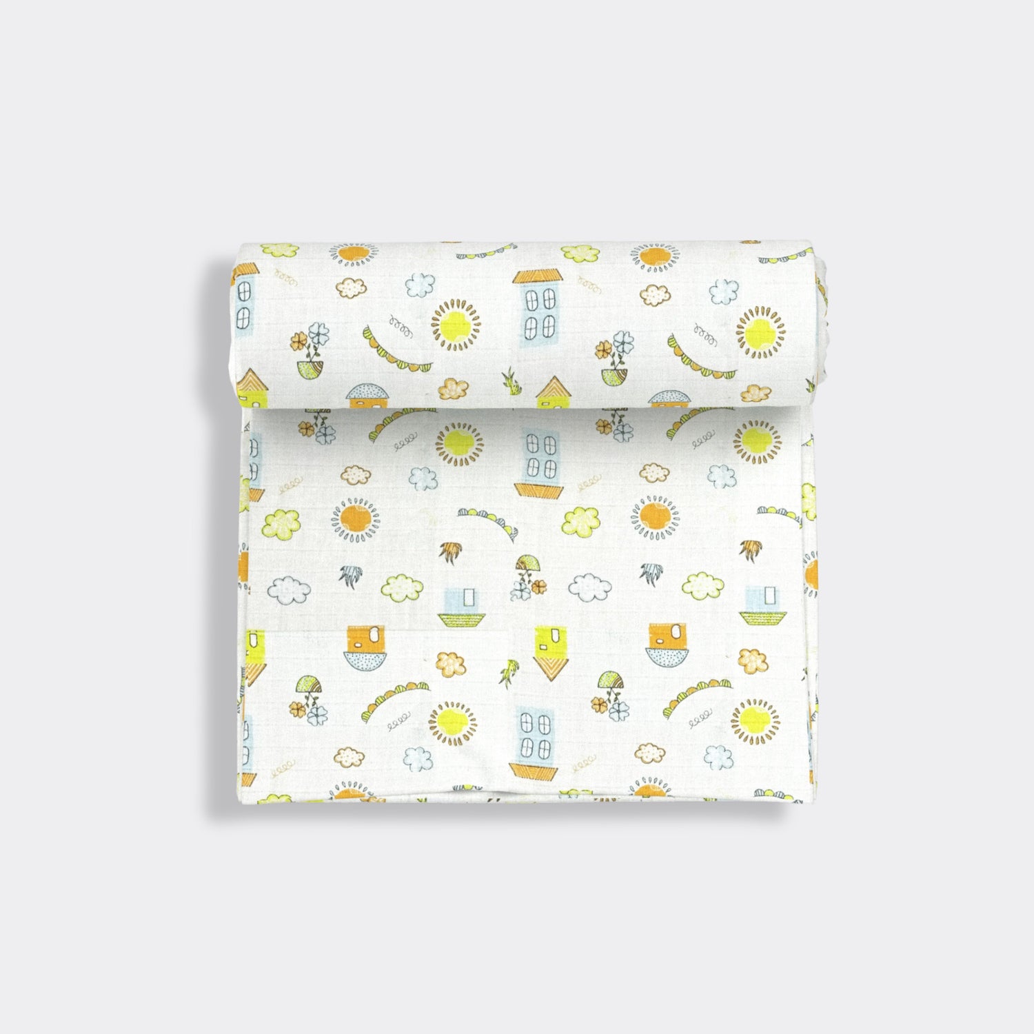 2 Pack Muslin Swaddle | Street, Zoo