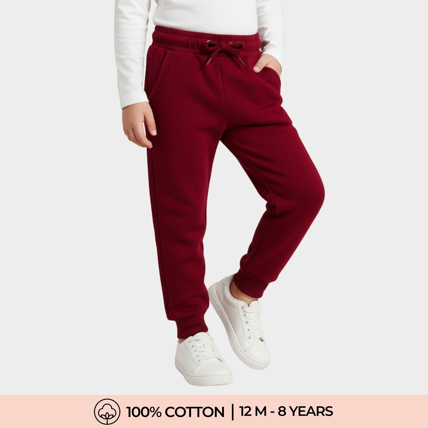 Winter Joggers | Maroon