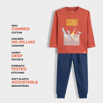 3 Pack Full Sleeves Unisex Co-ord Set | Race To Win, Super Fixer, Never Stop