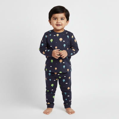 Full Sleeves Unisex Co-ord Set | Hot Air Balloon