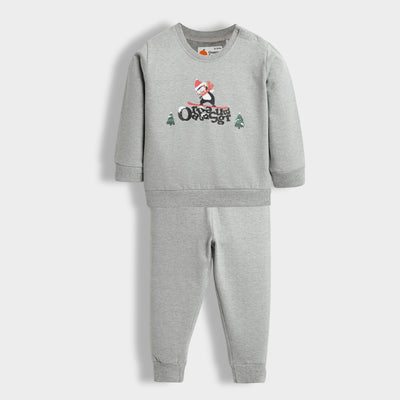 Sweatshirt & Joggers Set | Snow Penguin