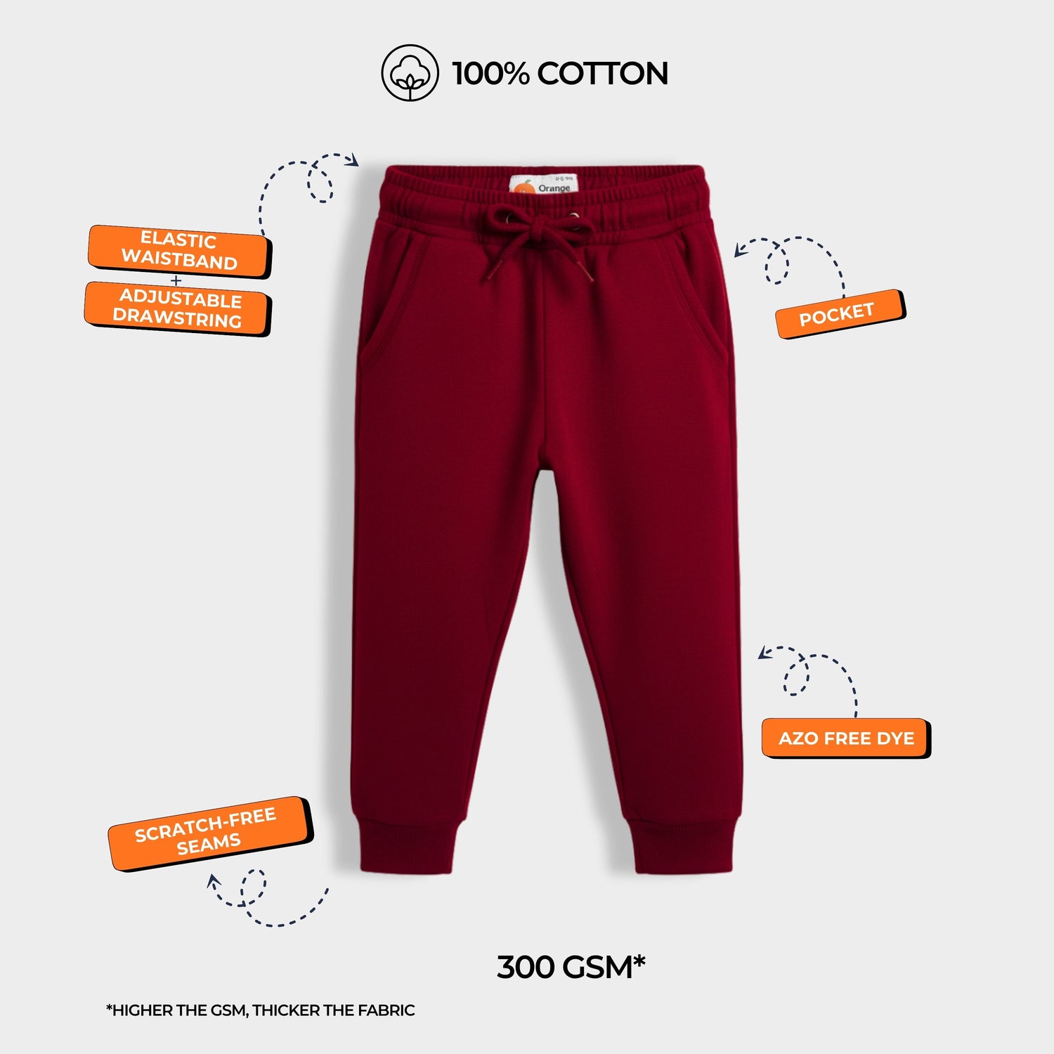 Winter Joggers | Maroon