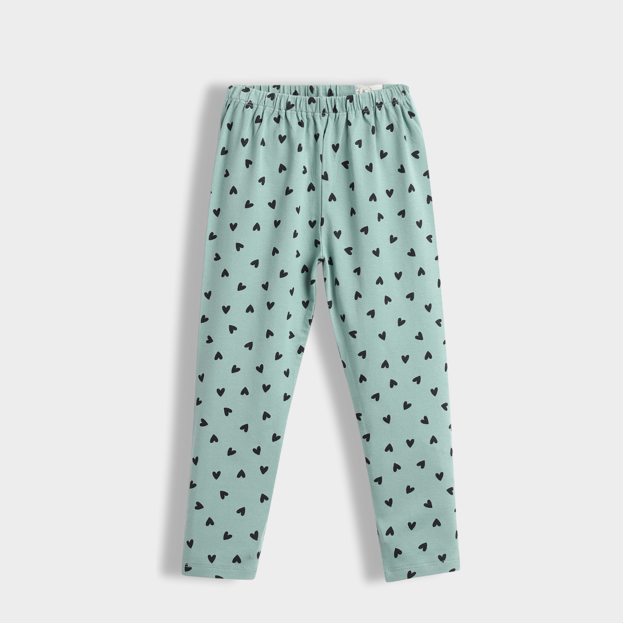 Leggings | Coastal Green Hearts