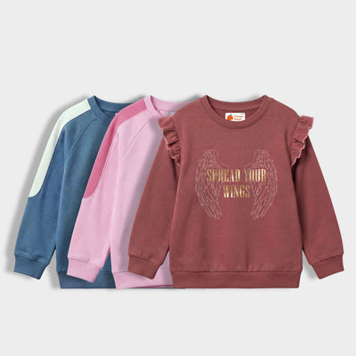 3 Pack Unisex Sweatshirts | Team Gen Alpha, Catitude, Spread Your Wings