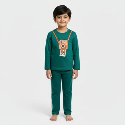 Full Sleeves Unisex Co-ord Set | Mini Camera