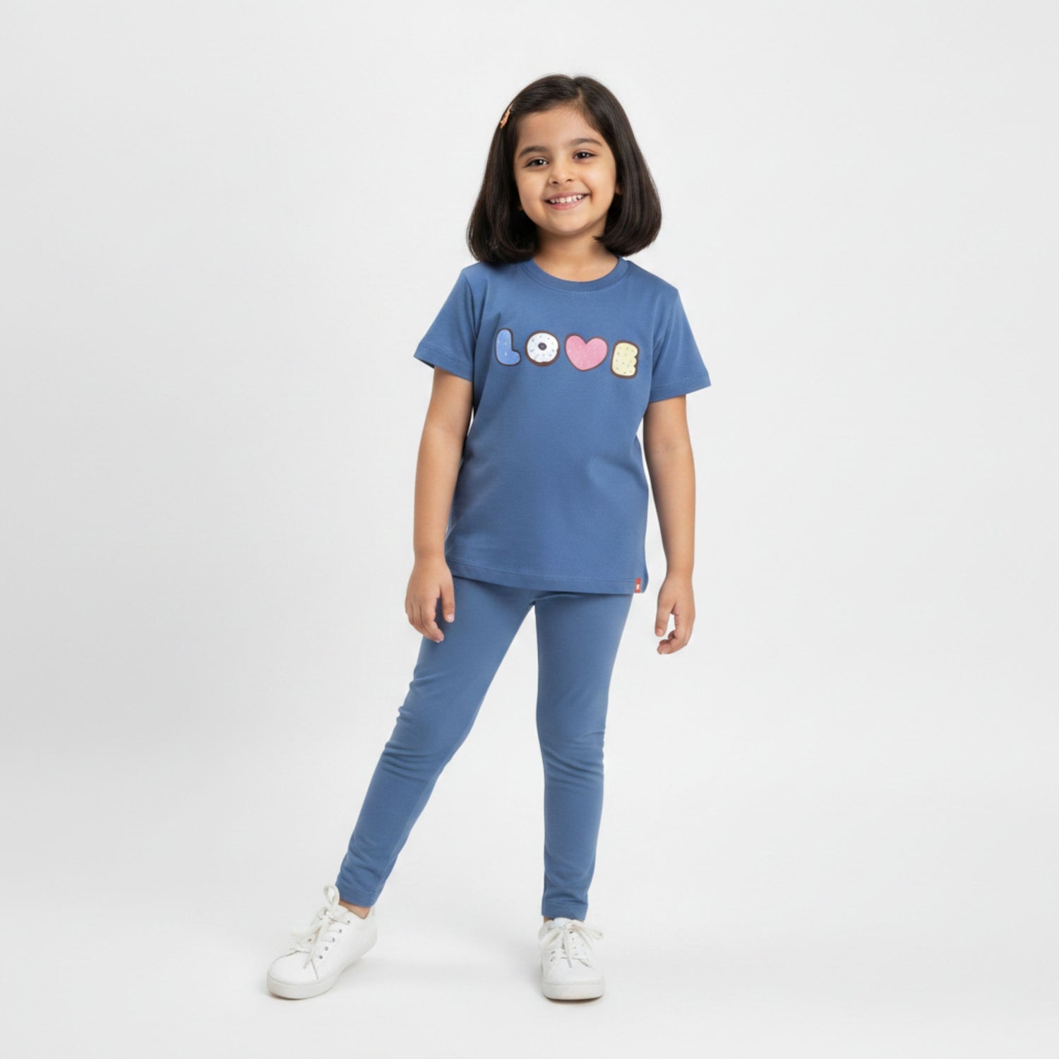 Girls Top & Leggings Set | Love