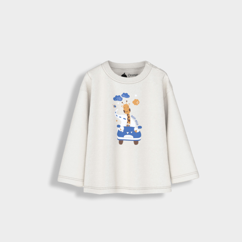Full Sleeves Unisex Co-ord Set | Giraffe Beep