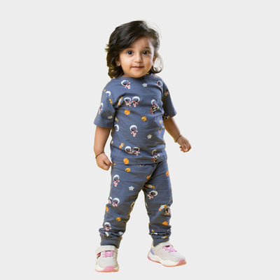 Half Sleeves Unisex Co-ord Set | Space Explorer