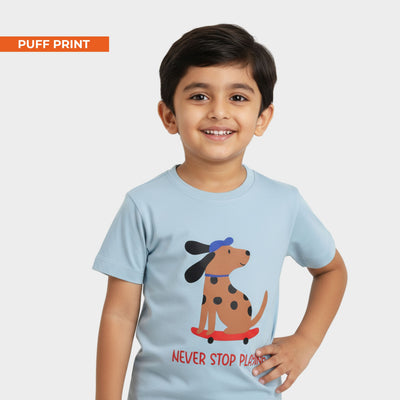 Half Sleeves Tee | Pup Ride