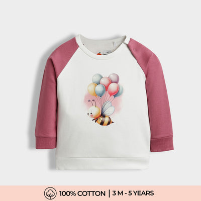 Unisex Sweatshirt | Bee Balloons