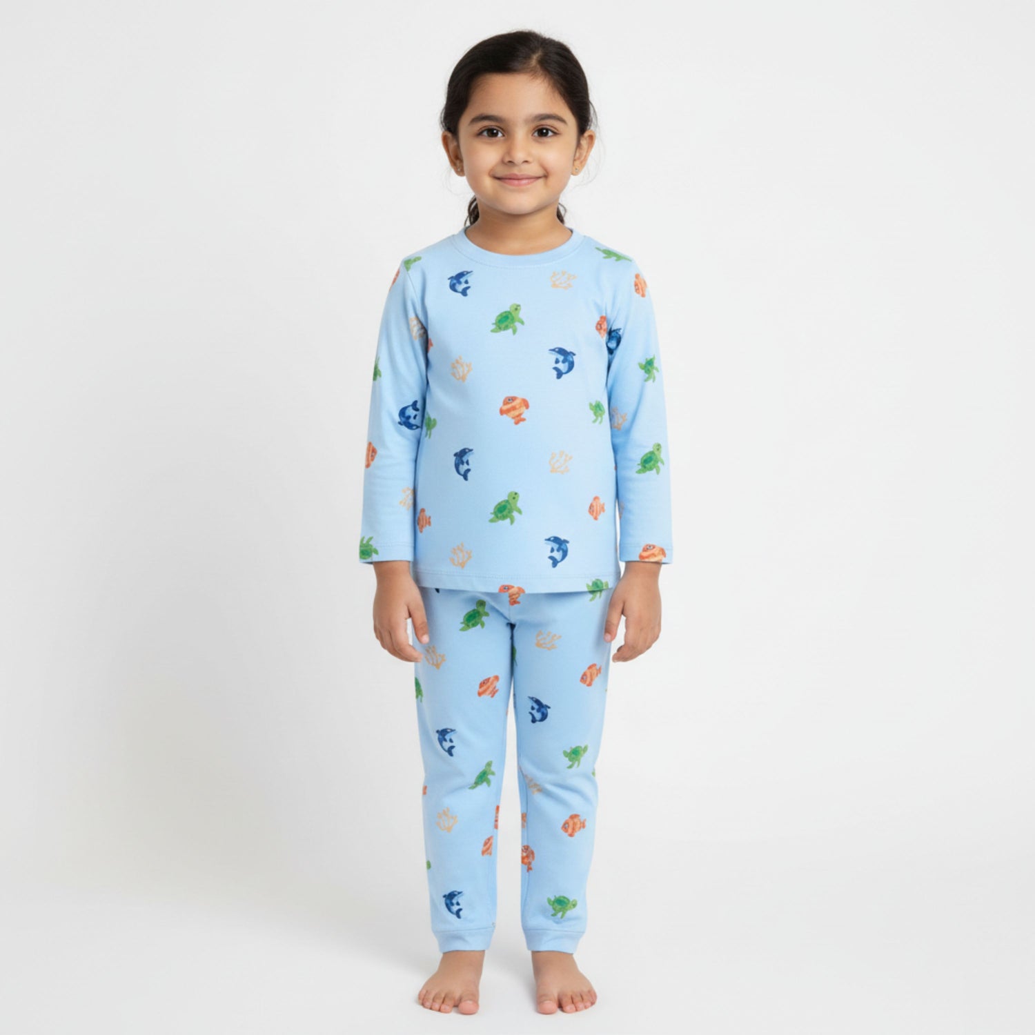 Full Sleeves Unisex Co-ord Set | Underwater Wonders