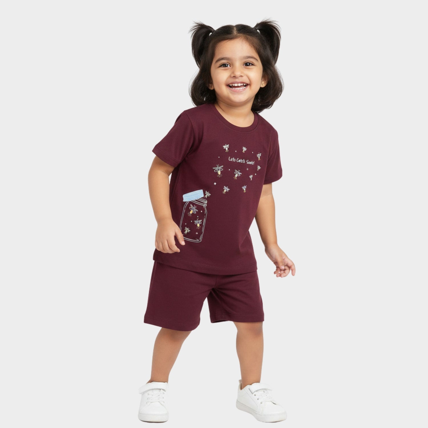 T-Shirt & Shorts Unisex Co-ord Set | Firefly Magic