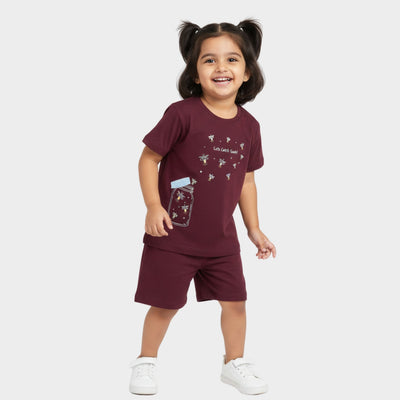 T-Shirt & Shorts Unisex Co-ord Set | Firefly Magic
