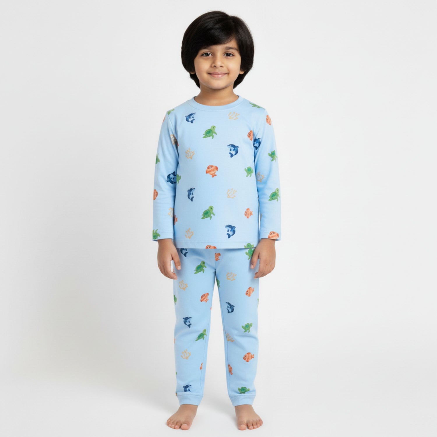 Full Sleeves Unisex Co-ord Set | Underwater Wonders