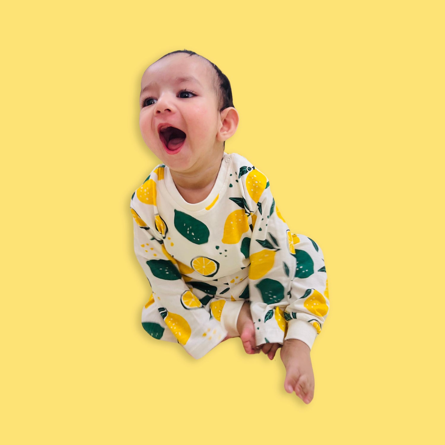4 Pack Full Sleeves Unisex Co-ord Set | Space, Lemon, Penguin & Cheetah