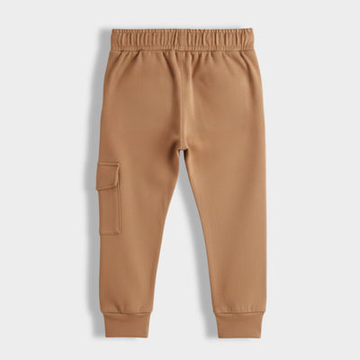 Interlock Joggers | Light Brown