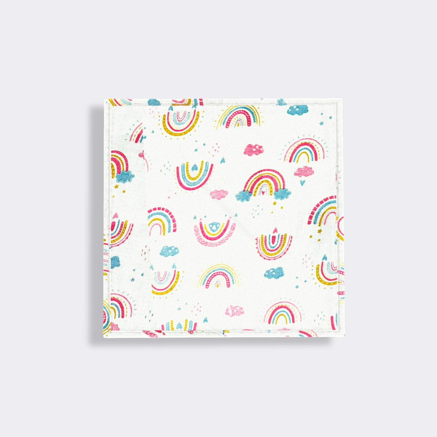 6 Pack Muslin Napkin | Rainbow, Strawberry, Flower