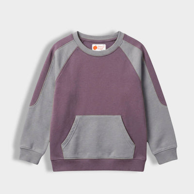 Winter Fleece Sweatshirt | Light Purple