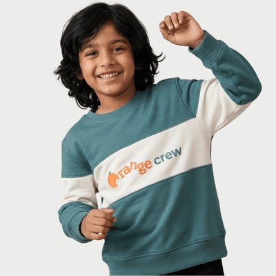 Winter Fleece Sweatshirt | Orange Crew