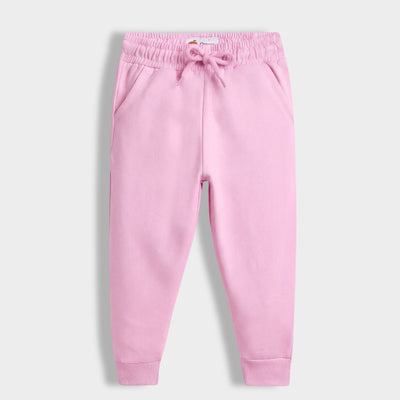 Winter Fleece Joggers | Pink