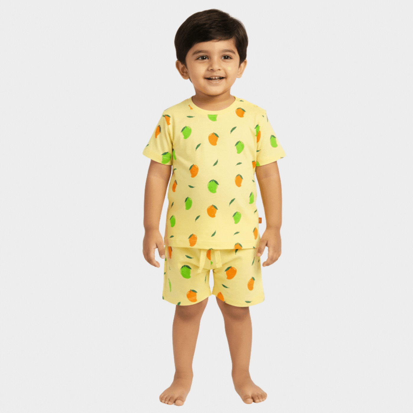 T-Shirt & Shorts Unisex Co-ord Set | Sweet Mango